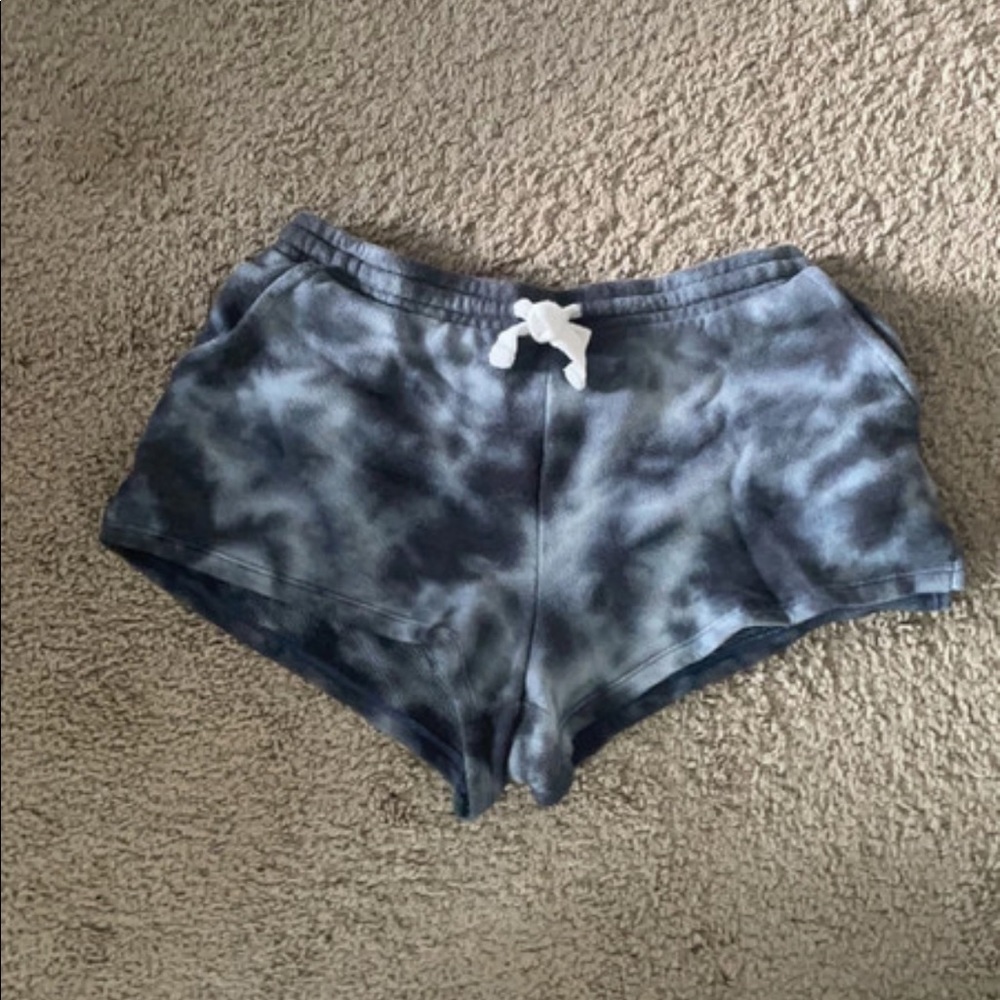 Colsie Lounge Shorts • Size xs • navy tie dye